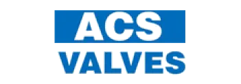 Logotipo de ACS Valves, válvulas rotatorias en México