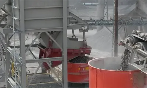Equipo de manejo de materiales en la industria cementera