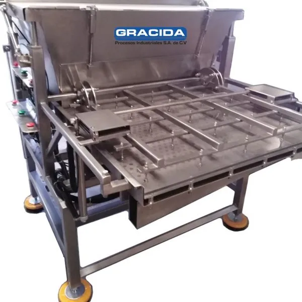 Sorter vibratorio con cribado para la industria alimenticia