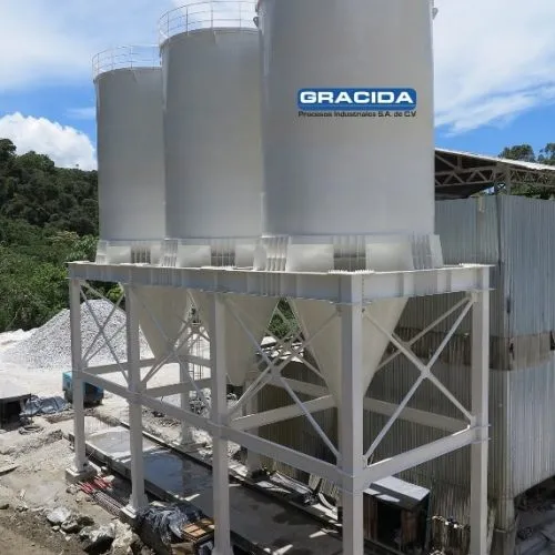 Tolvas soldadas para material a granel