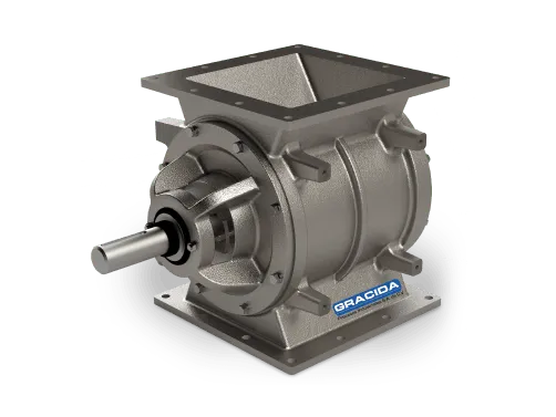 Válvula rotatoria airlock serie DR-S